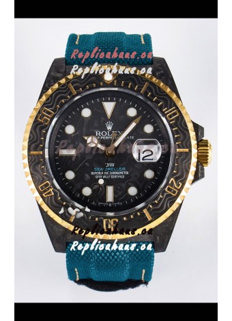Rolex GMT Masters II Super Clone DiW Edition Swiss Replica Lightweight Carbon Casing Watch 