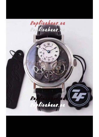 Breguet Tradition 7057BR/R9/9W6 Steel Casing Dual Tourbillon Swiss Replica Watch