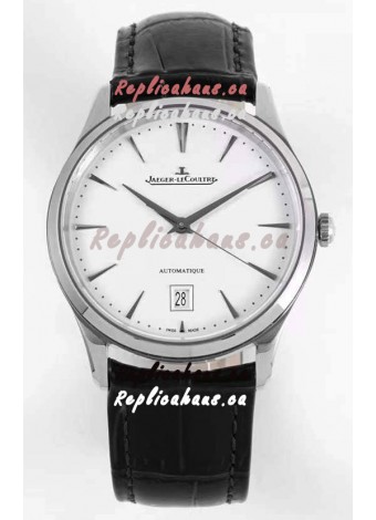 Jaeger LeCoultre Master Ultra Thin Stainless Steel Swiss 1:1 Mirror Replica Watch