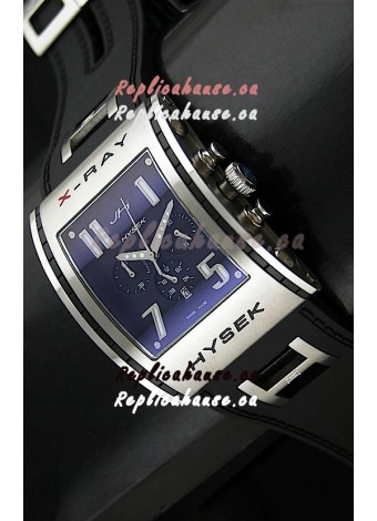 Jorg Hysek X- Ray Japanese Replica Watch in Blue Dial