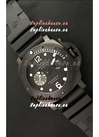 Panerai Luminor Submersible 1000M Japanese Automatic Watch in PVD Coating