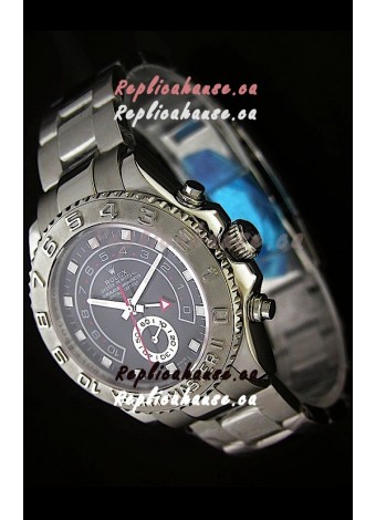 Rolex Yachtmaster II Japanese Replica Watch in Black Dial