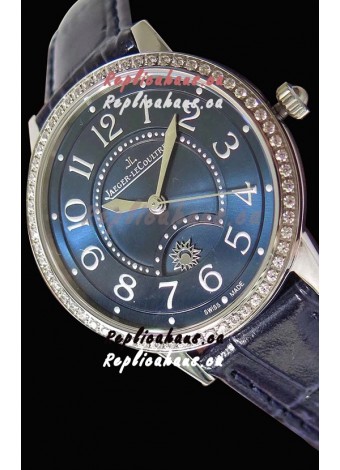 Jaeger-LeCoultre Rendez-Vous Steel Night & Day Medium 1:1 Mirror Swiss Watch 