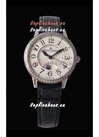 Jaeger-LeCoultre Rendez-Vous Steel Night & Day Medium 1:1 Mirror Swiss Watch 