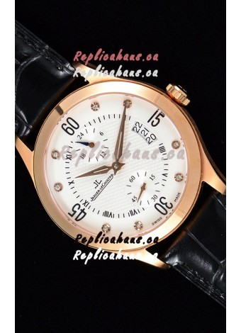 Jaeger LeCoultre Master Control Rose Gold Swiss Replica Watch 