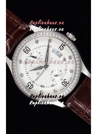 Jaeger LeCoultre Master Control Stainless Steel Swiss Replica Watch 