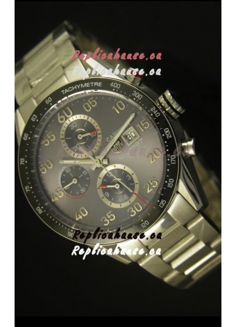 Tag Heuer Carrera Calibre 1887 Grey Dial Watch - 1:1 Mirror Replica 