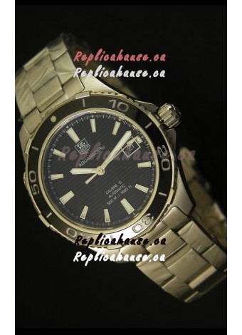 Tag Heuer Aquaracer Calibre 5 Black Dial Swiss Watch - 1:1 Mirror Edition