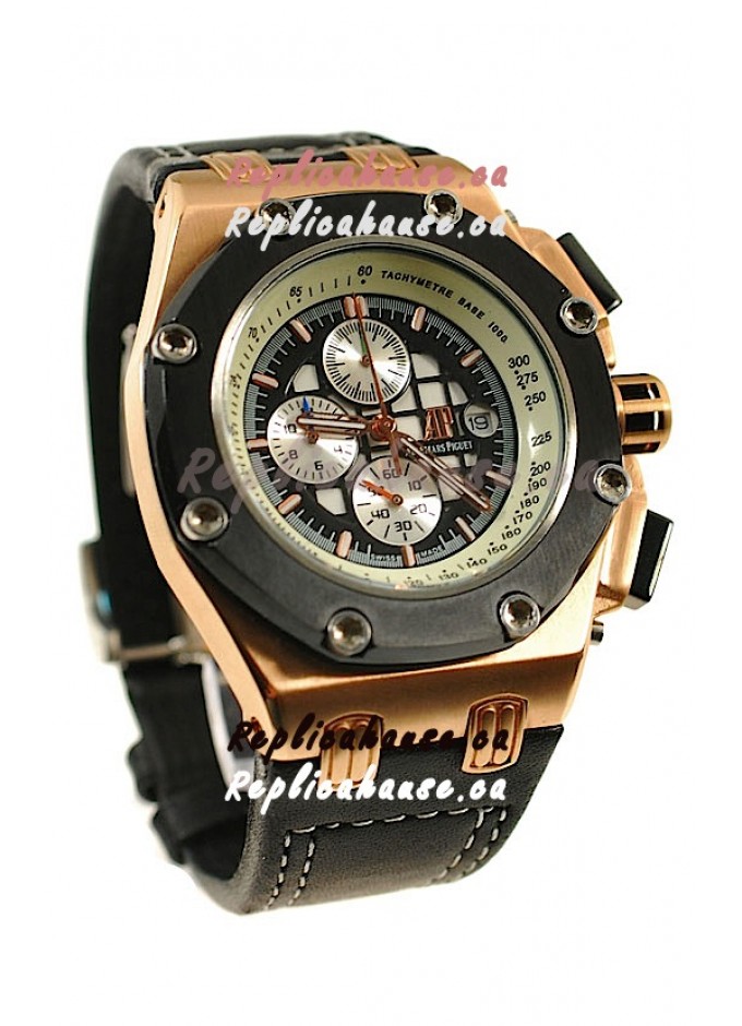 Audemars Piguet Royal Oak Offshore Rubens Barrichello Gold Watch Shipping From Canada for just 199 USD