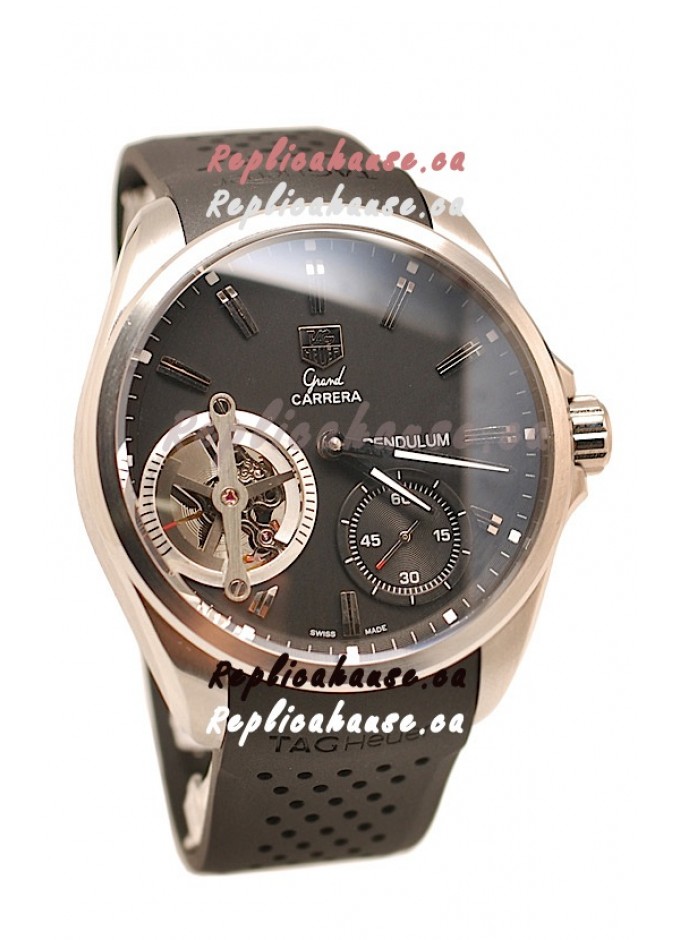 Tag Heuer Grand Carrera Pendulum Swiss Automatic Steel Watch Shipping From Canada for just 429 USD