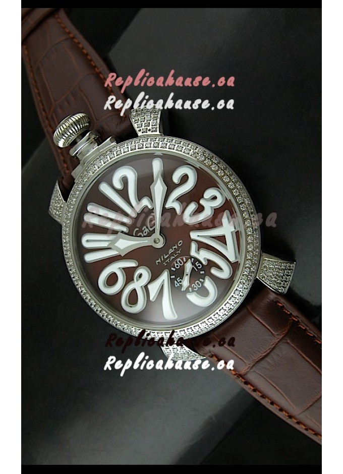 Gaga milano diamond watch hotsell