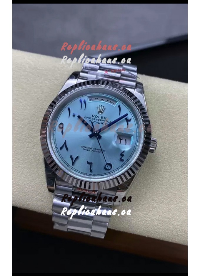 Rolex presidential stainless steel on sale