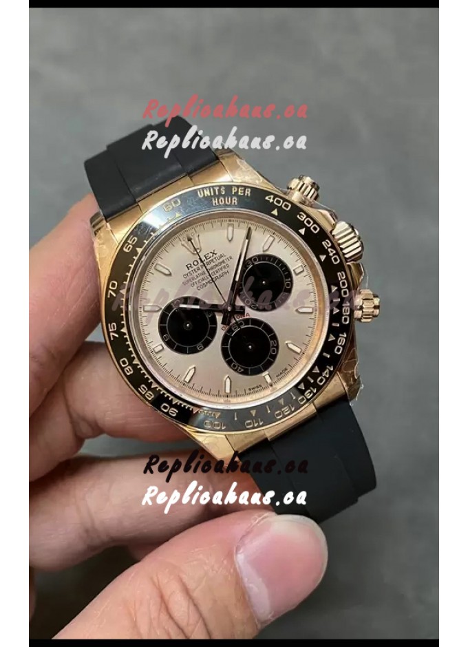 RHAUSCA202305 720 Rolex Cosmograph Daytona M116515LN 0018 Rose Gold Original Cal.4131 Movement 904L Steel Watch