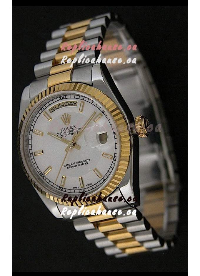 Two tone rolex president cheap