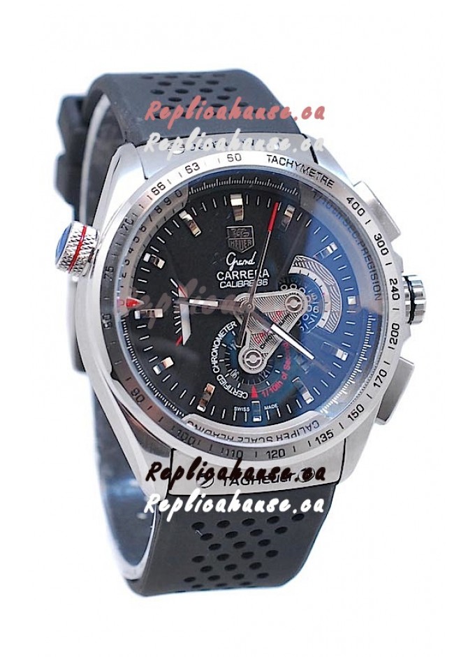 Tag Heuer Grand Carrera Calibre 36 Japanese Automatic Watch in Black Dial Shipping From Canada for just 209 USD