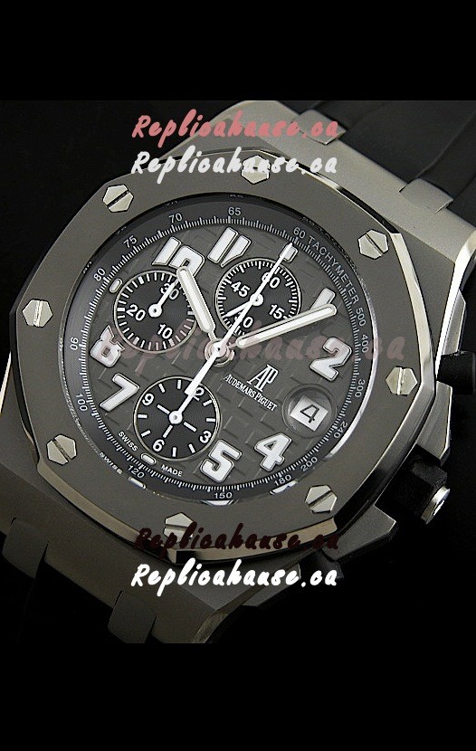 Audemars Piguet Chronopassion Titanium Swiss Watch Secs hands at 12 O Clock Shipping From Canada for just 1100 USD