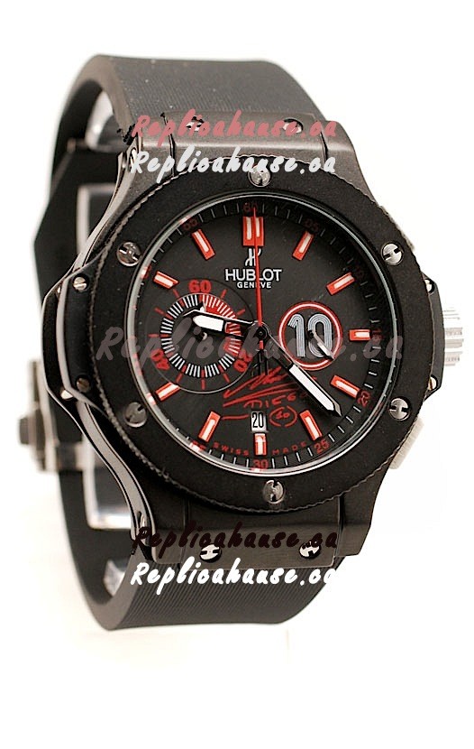 Hublot Big Bang Diego Maradona Japanese Replica Chronograph Watch Shipping From Canada for just 229 USD