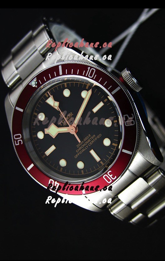 Tudor heritage black bay replica top