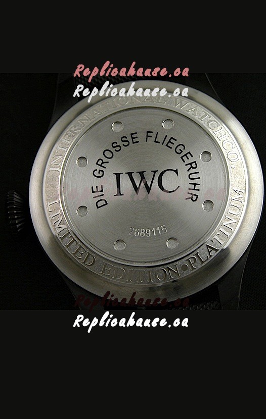 IWC Die Grosse Fliegeruhr Swiss Replica Watch in Black Dial Shipping From Canada for just 499 USD