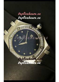 Audemars Piguet Royal Oak Ladies Quartz Replica Watch in Steel Case
