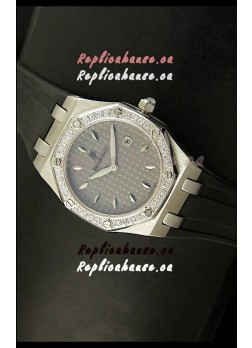 Audemars Piguet Royal Oak Ladies Quartz Replica Watch in Steel Case