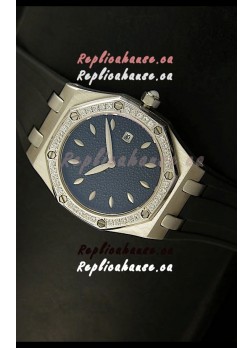 Audemars Piguet Royal Oak Ladies Quartz Replica Watch in Steel Case