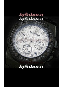 Audemars Piguet Royal Oak Offshore Lady Alinghi Swiss Watch in White Dial