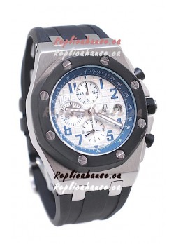 Audemars Piguet Royal Oak Offshore Japanese Replica Watch in Off White Dial