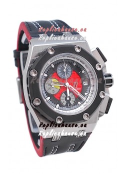 Audemars Piguet Rubens Barrichello 2011 Edition Japanese Watch in Red Dial