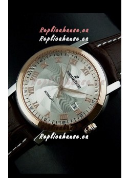 Audemars Piguet Jules Audemars Swiss Watch in Silver Dial