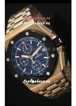 Audemars Piguet Royal Oak Offshore Watch in Pink Gold Case