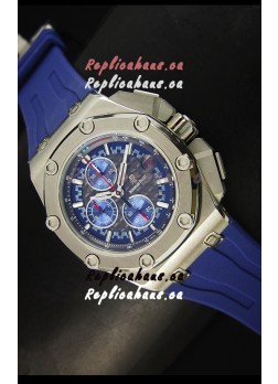 Audemars Piguet Royal Oak Offshore Michael Schumacher Quartz Movement Watch in Blue 