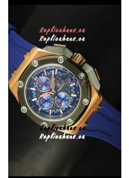 Audemars Piguet Royal Oak Offshore Michael Schumacher Rose Gold Ceramic Bezel