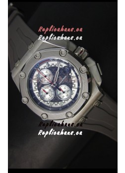 Audemars Piguet Royal Oak Offshore Michael Schumacher Quartz Movement Watch in Grey 