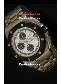 Audemars Piguet Royal Oak Offshore Watch in White Dial - Steel Case