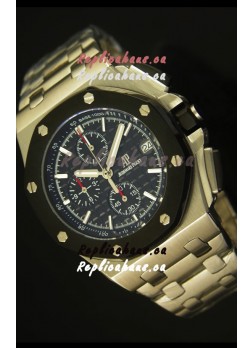 Audemars Piguet Royal Oak Offshore Watch in Black Dial - Steel Case