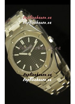 Audemars Piguet Royal Oak Ladies Black Dial 33MM - 1:1 Mirror Replica Edition