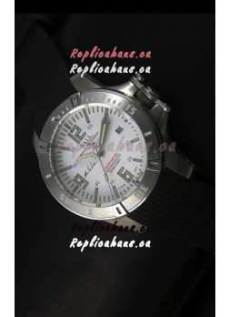 Ball Hydrocarbon Spacemaster Automatic Rubber Strap in White Dial - Original Citizen Movement 