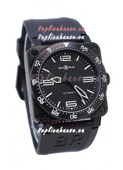 Bell and Ross BR 03 Type Aviation Carbon Swiss Automatic Watch