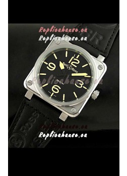 Bell and Ross BR01-94 Swiss Watch in Black Dial