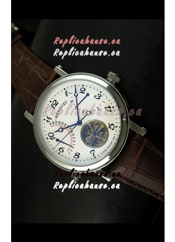 Breguet Retrograde Day/Date Japanese Automatic Watch with Tourbillon