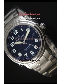 Blancpain Leman 2100 Military 100 Hours Watch in Black Dial - Original Citizen Movement