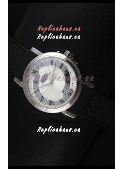 Breguet 4927 Stainless Steel Swiss Replica Watch in White Dial 