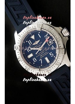 Breitling Seawolf Swiss Automatic Watch in Dark Blue Dial