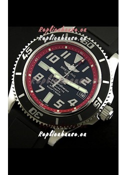 Breitling Superocean Swiss Replica Watch in Black Dial - Ultimate Mirror Replica
