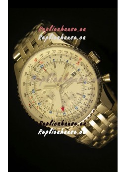 Breitling Navitimer World GMT - 1:1 Mirror Ultimate Edition White Dial