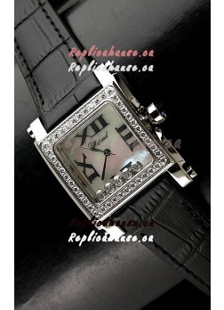 Chopard Happy Sport Swiss Replica Watch in Shell White Dial