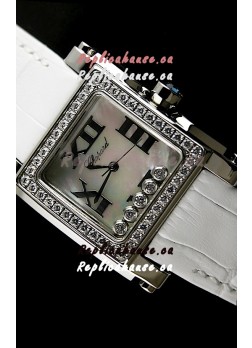 Chopard Happy Sport Swiss Replica Watch in Shell White Dial