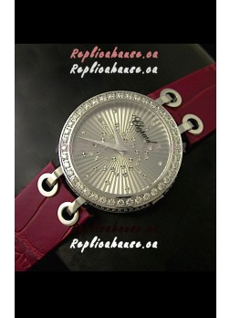 Chopard Xtravaganza Ladies Japanese Replica Watch in Silver Dial