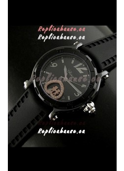 Chopard Limited Edition Swiss Replica Watch in Black Strap